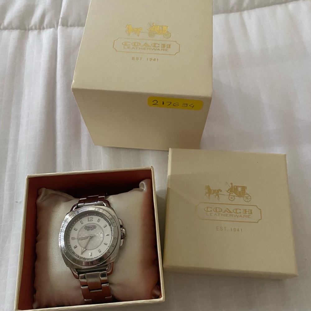 Coach Sliver Women’s Watch